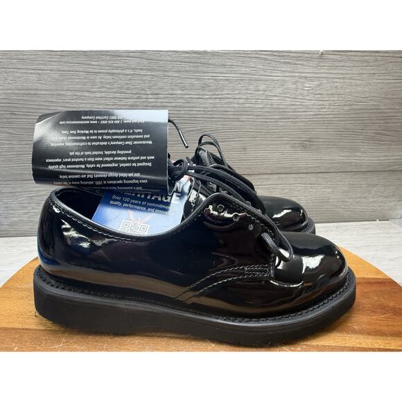 Women\'s 5 Thorogood Shoes Uniform Classics Poromeric Oxford 831-6027 Black NEW main image 5